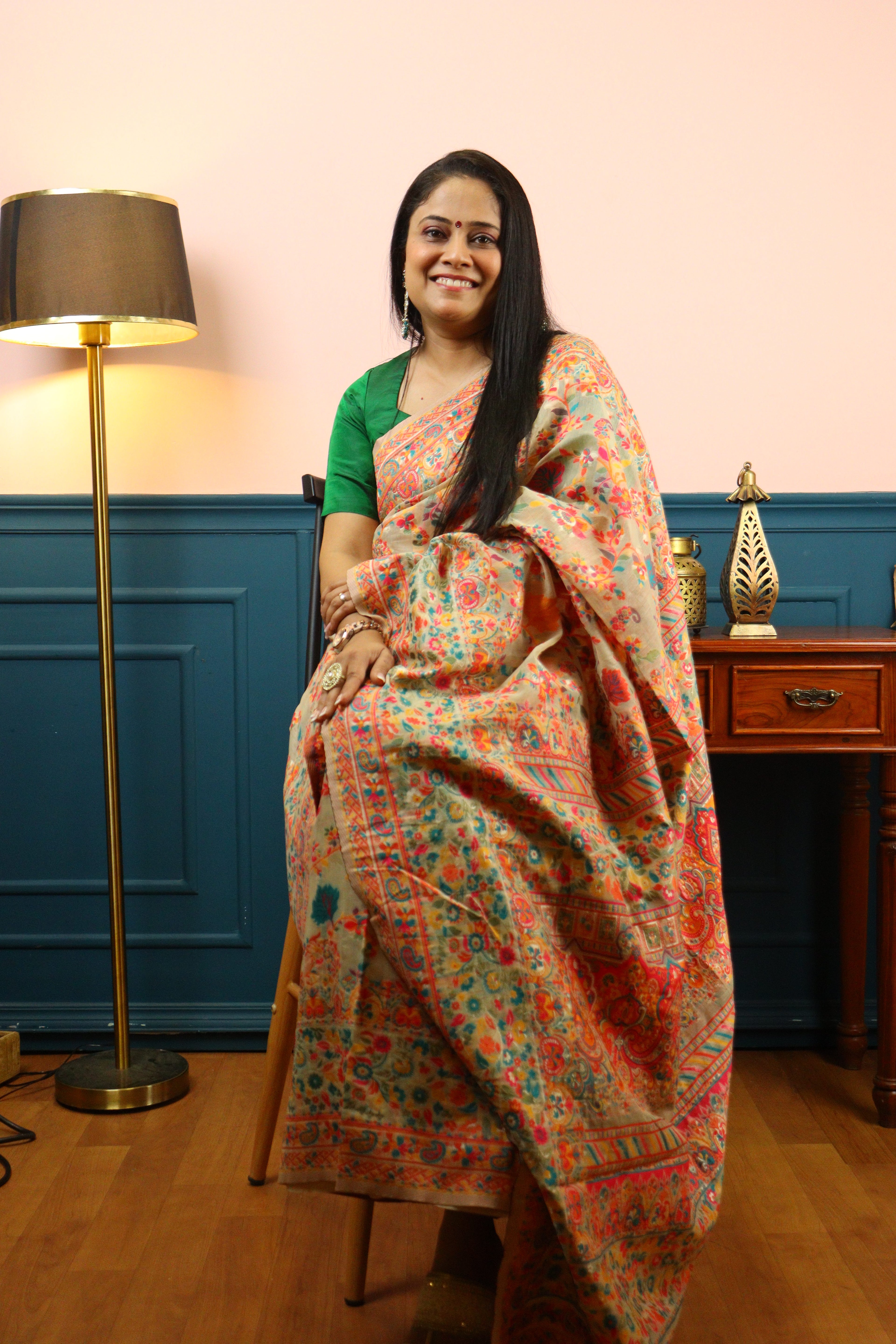 Pure Cotton-Silk Kani Saree