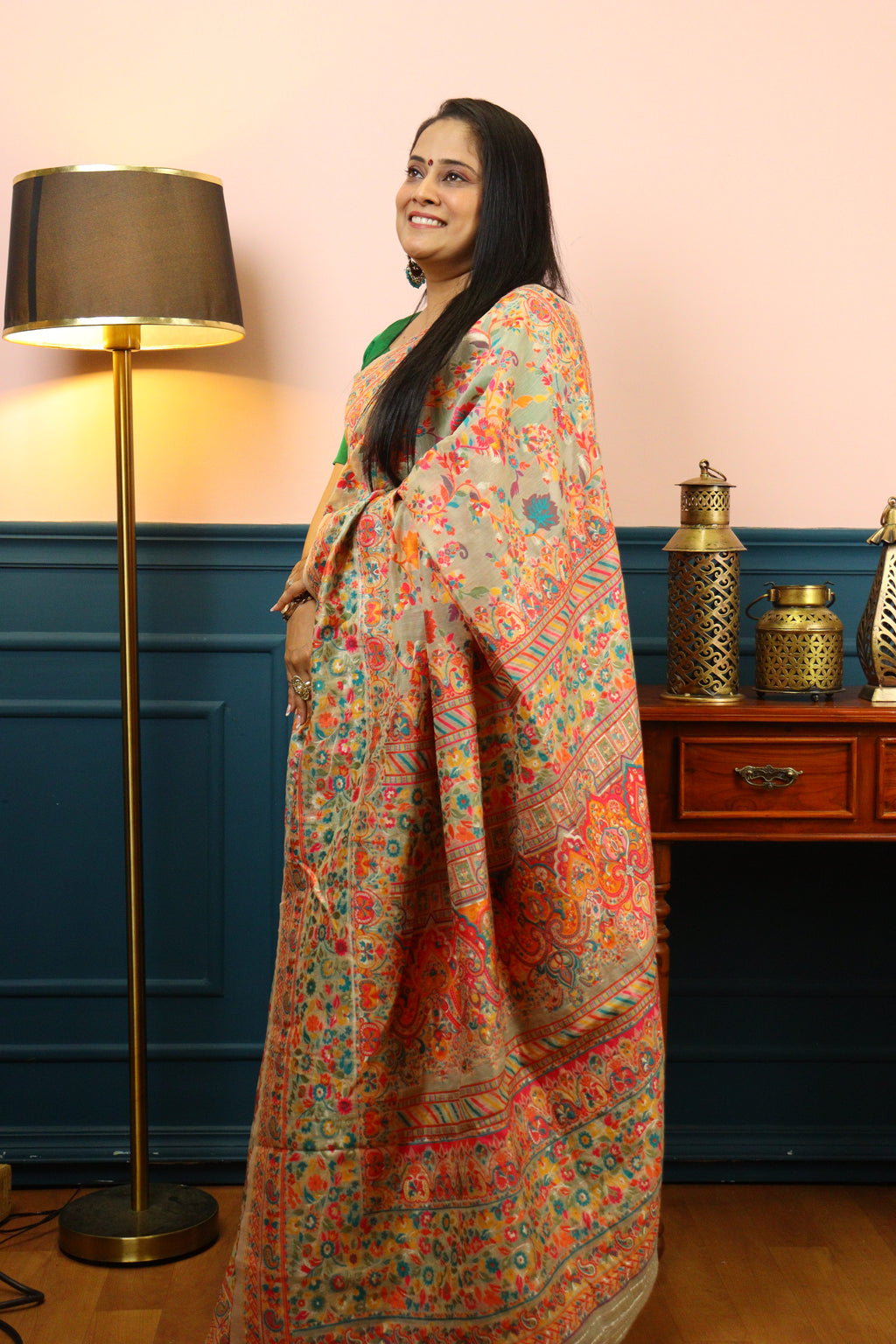 Pure Cotton-Silk Kani Saree